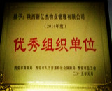 2015优秀组织单位